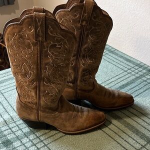 Twisted X Brown Heeled Boots